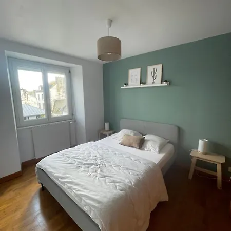 Charmant Appartement Avec Terrasse Entre Centre-Ville Et Plages De Concarneau Buitenkant foto